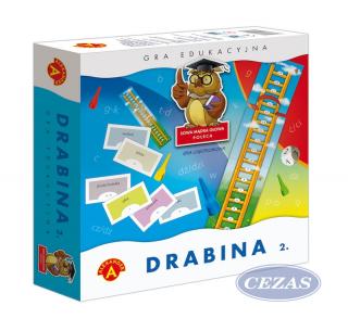 DRABINA 2 - EDUKACYJNA GRA LOGOPEDYCZNA (ZAB406) GRA DRABINA 2. (ALEKSANDER) (ZAB406)