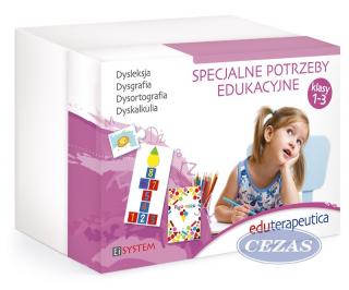 EDUTERAPEUTICA SPE 1-3. PAKIET TERAPEUTYCZNY DYSLEKSJA/DYSGRAFIA/DYSORTOGRAFIA/DYSKALKULIA (ROZ015) EDUTERAPEUTICA. SPE dysleksja, dysgrafia, dysortografia, dyskalkulia 1–3 /EI SYSTEM