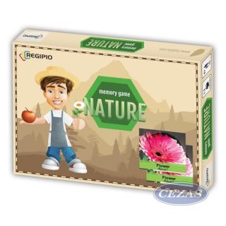 GRA MEMORY NATURE - (ZAB060) MEMORY GAME-NATURE(z pudełkiem)REGIPIO/5903111818036.POL (ZAB060)