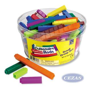 KLOCKI CUISENAIRE /SZCZEPIALNE /LICZBY W KOLORACH - ZESTAW GRUPOWY 155 ELEM KLOCKI CUISENAIRE/SZCZEPIALNE/LICZBY W KOLORACH 155 ELEM LER7482