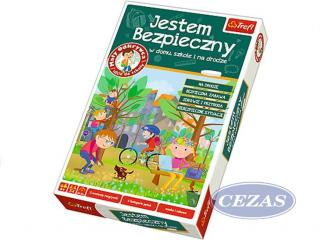 MAŁY ODKRYWCA - JESTEM BEZPIECZNY - GRA EDUKACYJNA (ZAB349) JESTEM BEZPIECZNY - GRA (ZAB349)