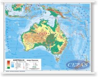 MAPA AUSTRALIA FIZYCZNO/POLITYCZNA 1:8 M (GMA110) MAPA AUSTRALIA FIZYCZNO/POLITYCZNA 1:8 M (GMA110)