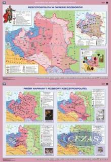 MAPA RZECZPOSPOLITA W OKRESIE ROZBIORÓW/PRÓBY NAPRAWY I ROZBIORY RZECZPOSPOLITEJ (HIS013) MAPA RZECZPOSPOLITA W OKRESIE ROZBIORÓW/PRÓBY NAPRAWY I ROZBIORY RZECZPOSPOLITEJ  (HIS013)