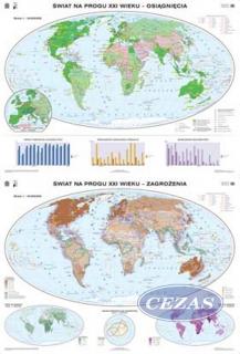 MAPA ŚWIAT NA PROGU XXI W.OSIĄGNIĘCIA/ZAGROŻENIA (HIS033) MAPA ŚWIAT NA PROGU XXI W.OSIĄGNIĘCIA/ZAGROŻENIA (HIS033)