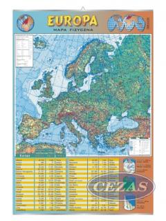 PLANSZA EUROPA FIZYCZNA(GEO056) PLANSZA EUROPA FIZYCZNA(GEO056)