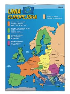 PLANSZA MAPA UNII EUROPEJSKIEJ (HIS219) PLANSZA MAPA UNII EUROPEJSKIEJ (HIS219)