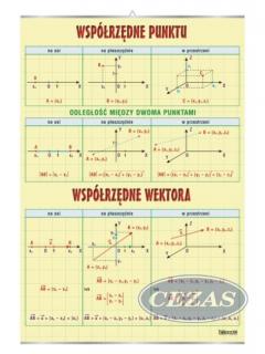 PLANSZA WSPÓŁRZĘDNE PUNKTU I WEKTORA  (MAT051) PLANSZA WSPÓŁRZĘDNE PUNKTU I WEKTORA  (MAT051)