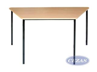 STÓŁ TRAPEZOWY OT2 fi32 STÓŁ TRAPEZOWY NR 5 i 6 BLAT WYM: 1400x620 MM  KONSTRUKCJA: RURA OKRĄGŁA FI 32(OLS433)