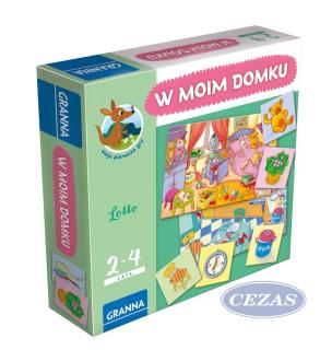 W MOIM DOMKU - GRA DLA NAJMŁODSZYCH (ZAB 284) GRA W MOIM DOMKU GR (ZAB 284)