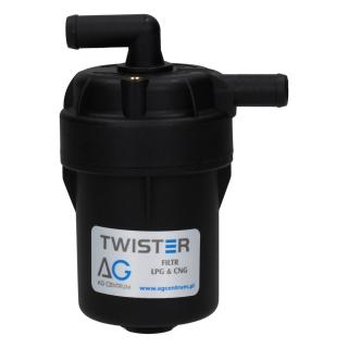 Filtr fazy lotnej AG Centrum Twister 360° 12 mm/12 mm poliester