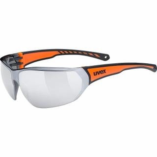 Okulary sportowe Uvex sportstyle 204 black orange