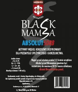 Black Mamba węgiel aktywny kokosowy 1,7l/800g