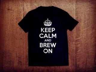 Koszulka Keep Calm and Brew On