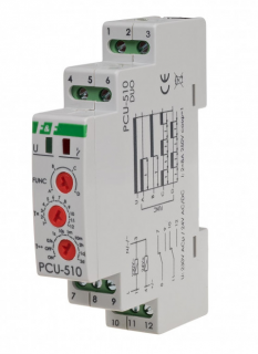 FF PRZEKAŹNIK CZASOWY PCU-510 DUO  230V 2X5A 2P