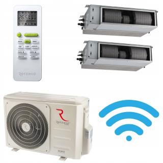 Klimatyzator kanałowy Rotenso 2:1 Nevo 5kW WiFi