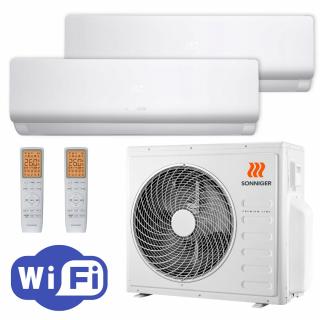 Klimatyzator multisplit - klimatyzacja ścienna do domu SONNIGER 2 x 3,4kW