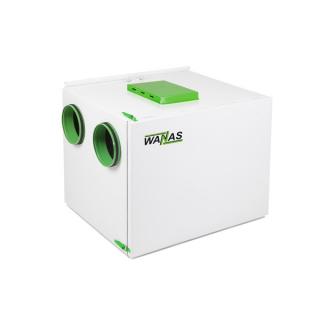 Rekuperator WANAS 355 H_XF + sterownik Nowy model z montażem