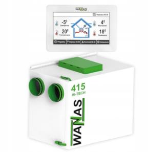 Rekuperator Wanas 415H Hi-Tech z montażem