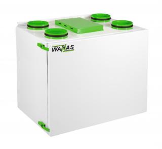 REKUPERATOR WANAS 550 V/3 z montażem Centrala wentylacyjna