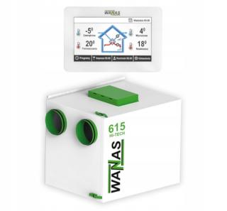 Rekuperator WANAS 615H Hi-Tech z montażem