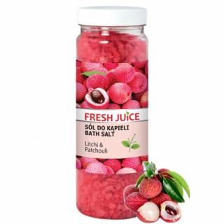 Fresh Juice Litchi  Patchouli 700g sól do kąpieli