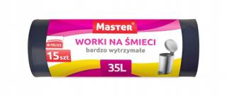 Worki na śmieci 35L mocne