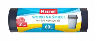 Worki na śmieci 60L mocne