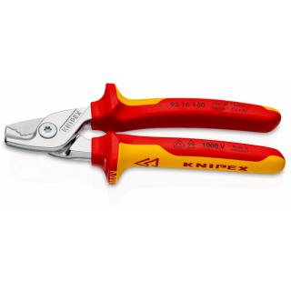 Nożyce do Cięcia Kabli Izolowane Cu i Al StepCut KNIPEX 95 16 160