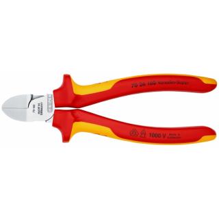 Szczypce Tnące Boczne Izolowane KNIPEX 70 26 160