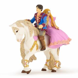 Papo zestaw figurek książę i księżniczka na koniu