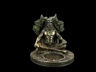 BÓG CERNUNNOS ŚWIECZNIK VERONESE WU77807A4 FIGURKA RZEŹBA STATUETKA