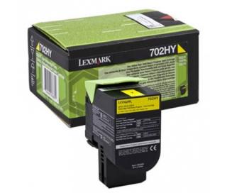 Toner 702HY Lexmark CS310 CS410 CS510 żółty 3k