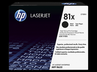 Toner 81X HP Laserjet M630 M605 M606 25k