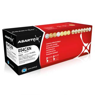 Toner Asarto 054H Canon LBP621/623 MF641/643/645 cyan 2,3k