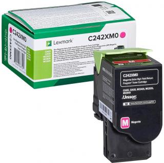 Toner C242XM0 Lexmark C2425/2535 MC2425/2535/2640 magenta 3,5k