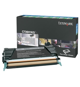 Toner Lexmark C736 X736de X738 czarny C736H1KG 12k