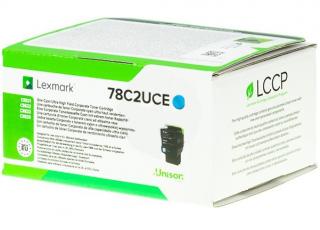 Toner Lexmark CS521/622 CX622/625 cyan 78C2UCE korporacyjny 7k