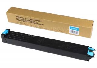 Toner zamiennik MX-31GTCA do Sharp MX-2600N 3100N 2301 4100 4101 5001 5000 cyan 15k