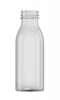 Butelka PET do napojów 330 ml, okrągła, gwint 38mm  op. 100szt. Gwint 38mm 2 start, wysokość 165mm