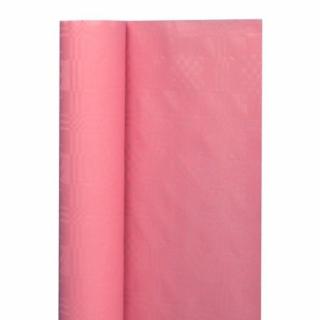 Obrus papierowy z wytłoczeniem szer. 1,2m, dł. 6m różowy