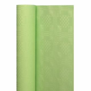 Obrus papierowy z wytłoczeniem szer. 1,2m, dł. 7m jasno zielony