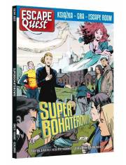 Gra książkowa Escape Quest Superbohaterowie >> SZYBKA WYSYŁKA!