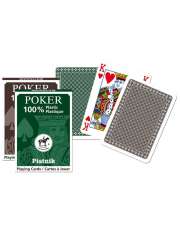 Karty pojedyncze talie plastikowe Poker >> SZYBKA WYSYŁKA!