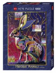 Puzzle 1000 elementów - Cenne zwierzęta: królik >> SZYBKA WYSYŁKA!