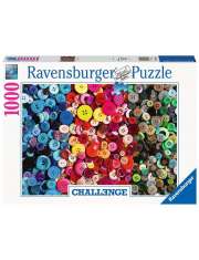 Puzzle 1000 elementów Challange, Kolorowe guziki >> SZYBKA WYSYŁKA!