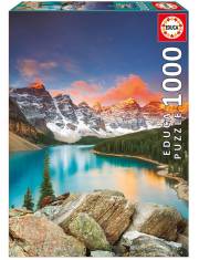 Puzzle 1000 elementów Jezioro Moraine Kanada >> SZYBKA WYSYŁKA!