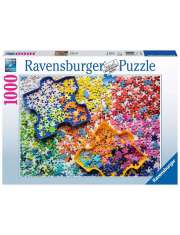 Puzzle 1000 elementów Kolorowe części puzzli >> SZYBKA WYSYŁKA!