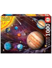 Puzzle 1000 elementów Neon Układ Słoneczny >> SZYBKA WYSYŁKA!