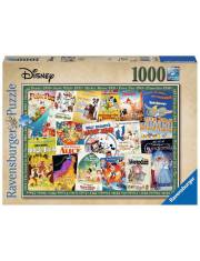 Puzzle 1000 elementów Stare plakaty z filmów Disney >> SZYBKA WYSYŁKA!