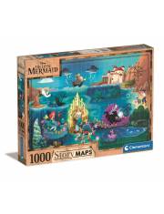 Puzzle 1000 elementów Story Maps Mała Syrenka >> SZYBKA WYSYŁKA!